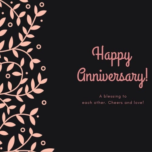 Happy Anniversary Gift Card