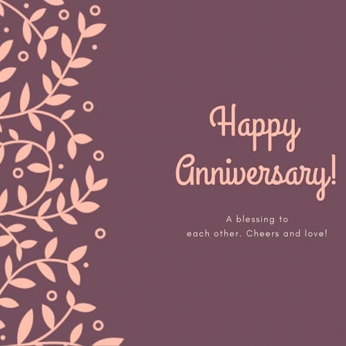 Happy Anniversary Gift Card